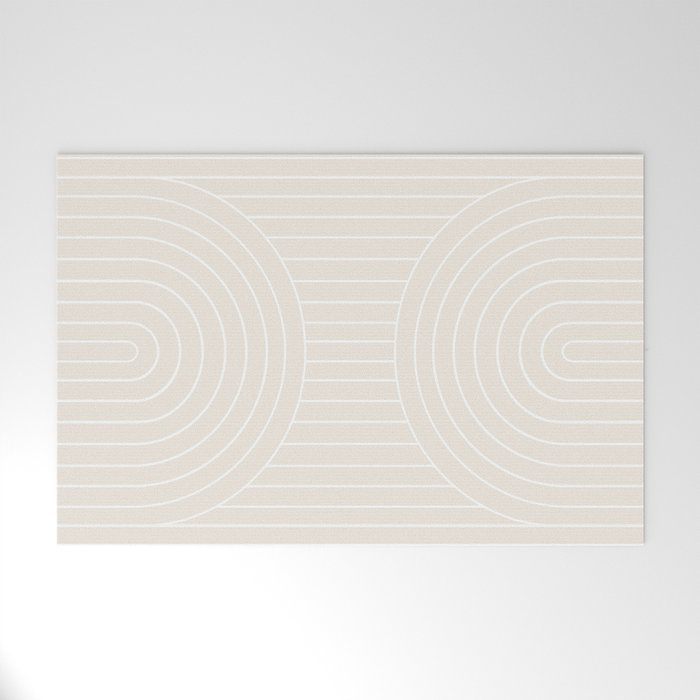 Arch Symmetry I Welcome Mat Gallery Image 1