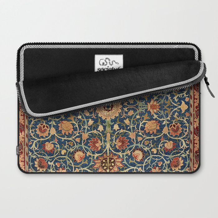 William Morris Floral Carpet Print Laptop Sleeve Gallery Image 2