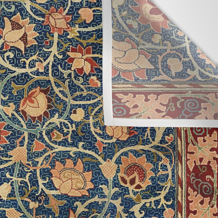 William Morris Floral Carpet Print Wall Tapestry Gallery Image 3