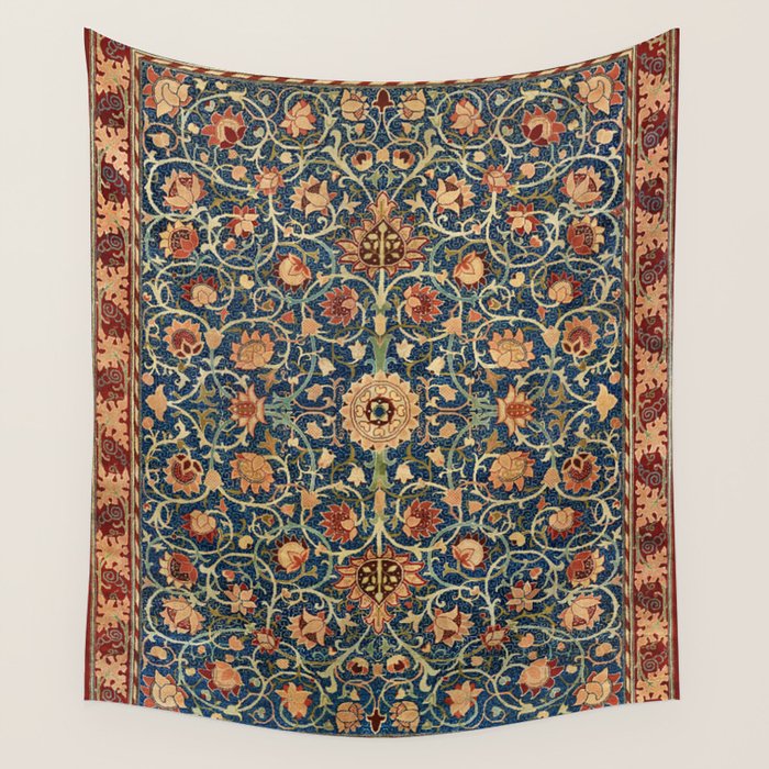 William Morris Floral Carpet Print Wall Tapestry Gallery Image 4