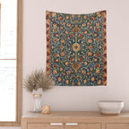 William Morris Floral Carpet Print Wall Tapestry Gallery Image 2