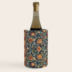 William Morris Floral Carpet Print Wine Chiller Gallery Image 2