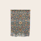 William Morris Floral Carpet Print Wall Hanging Gallery Image 1
