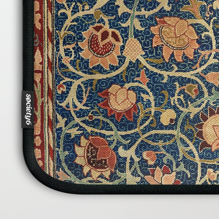 William Morris Floral Carpet Print Laptop Sleeve Gallery Image 3
