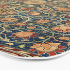 William Morris Floral Carpet Print Bath Mat Gallery Image 3