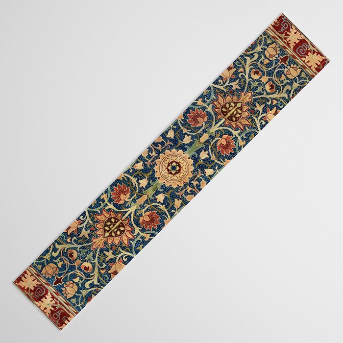 William Morris Floral Carpet Print Table Runner Gallery Image 3