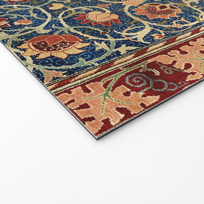 William Morris Floral Carpet Print Welcome Mat Gallery Image 2