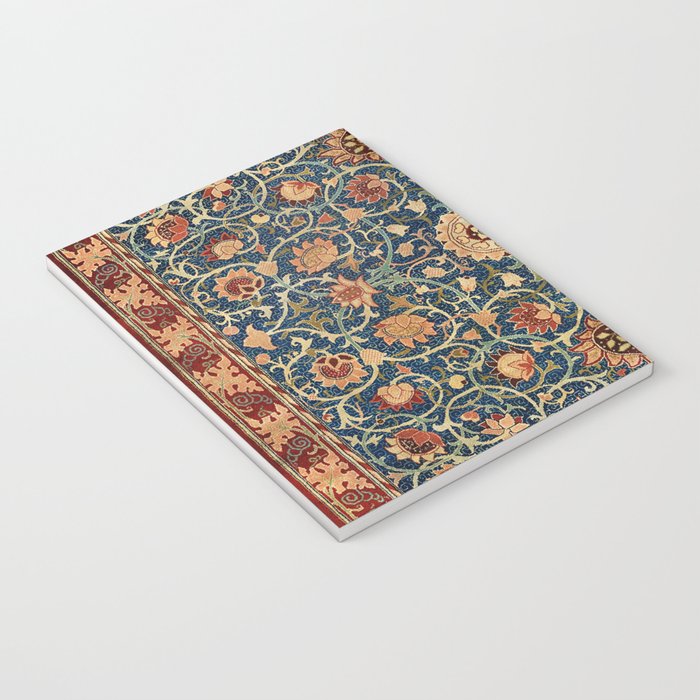 William Morris Floral Carpet Print Notebook Gallery Image 3