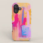 Summer Pink Pastel Abstract  iPhone Case Gallery Image 1