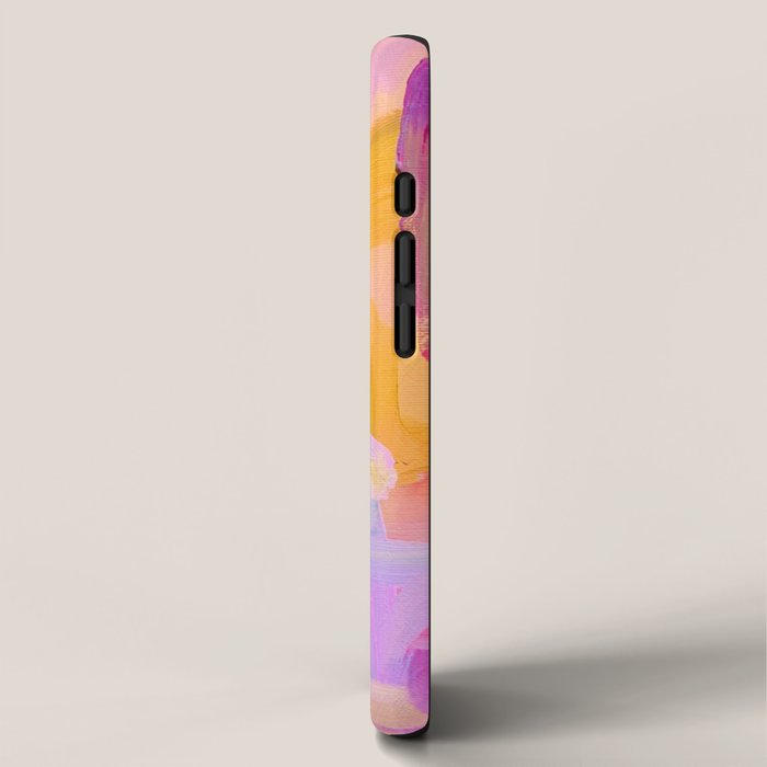 Summer Pink Pastel Abstract  iPhone Case Gallery Image 2