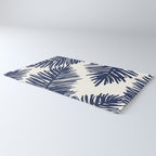 Tropical blue palms Rug Gallery Image 3