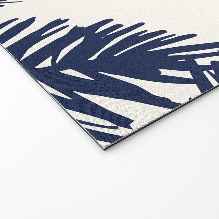 Tropical blue palms Welcome Mat Gallery Image 2