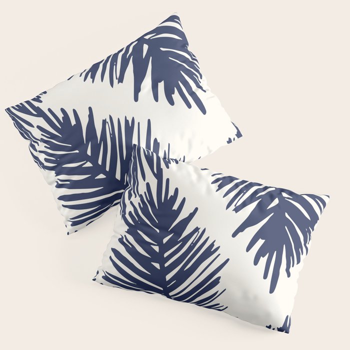 Tropical blue palms Pillow Sham Gallery Image 3