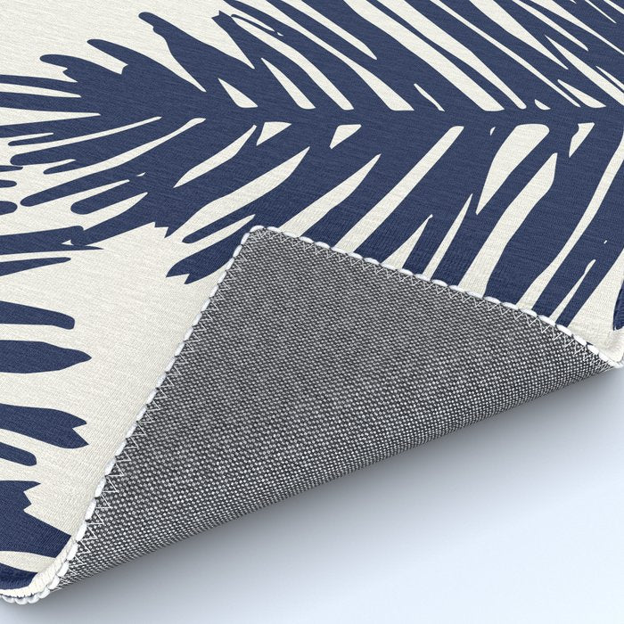Tropical blue palms Rug Gallery Image 4