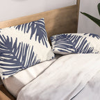 Tropical blue palms Pillow Sham Gallery Image 2