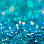 Teal turquoise blue shiny glitter print effect - Sparkle Luxury Backdrop Coffee Mug Gallery Image 2