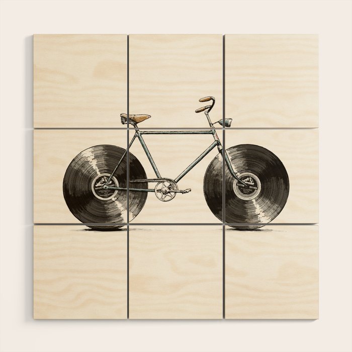 Velophone Wood Wall Art Gallery Image 1