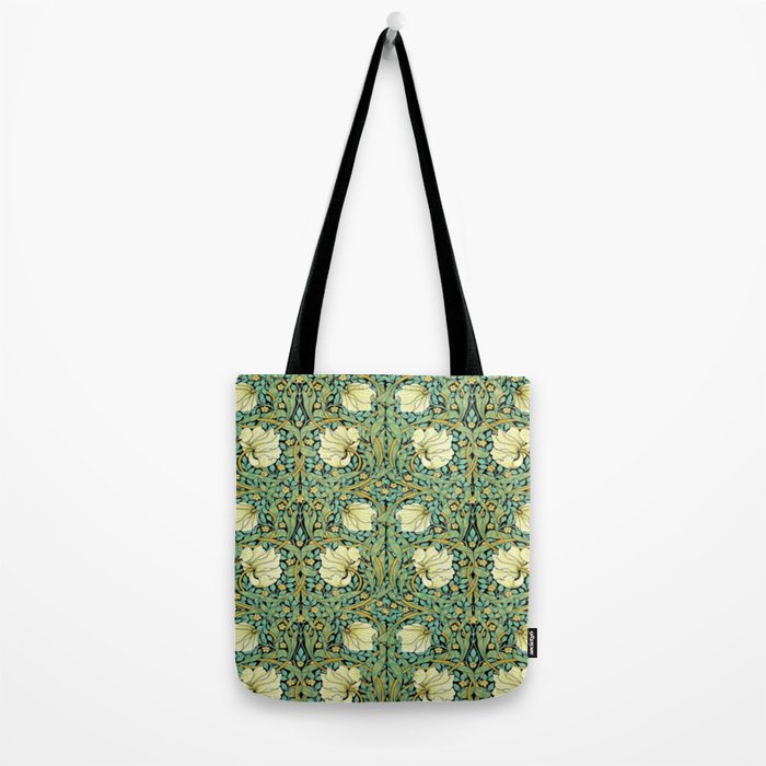 William Morris Pimpernel patterns design  Tote Bag Gallery Image 2