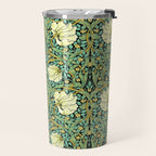 William Morris Pimpernel patterns design  Travel Mug Gallery Image 2