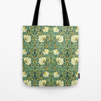 William Morris Pimpernel patterns design  Tote Bag Gallery Image 1