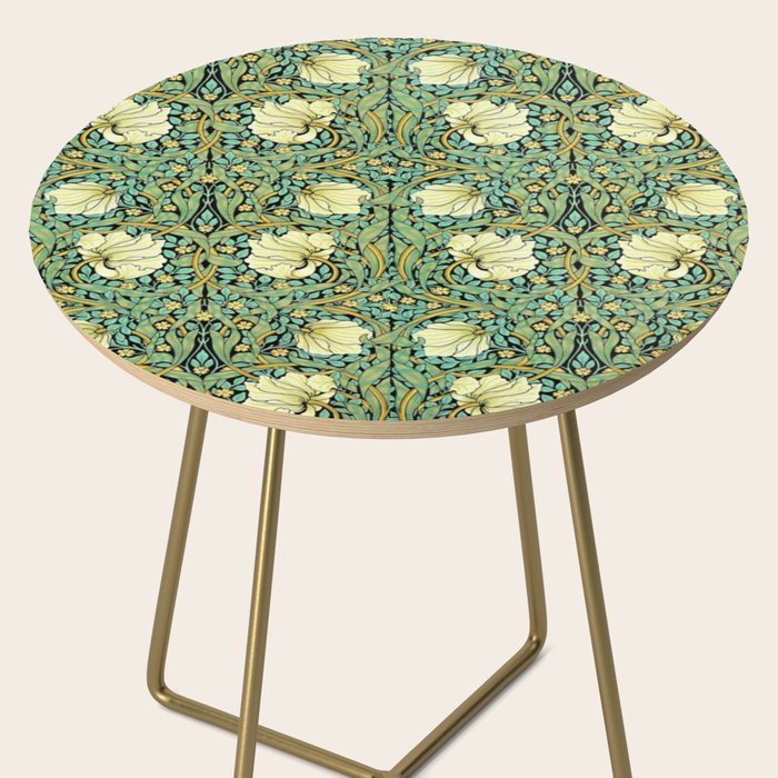 William Morris Pimpernel patterns design  Side Table Gallery Image 2