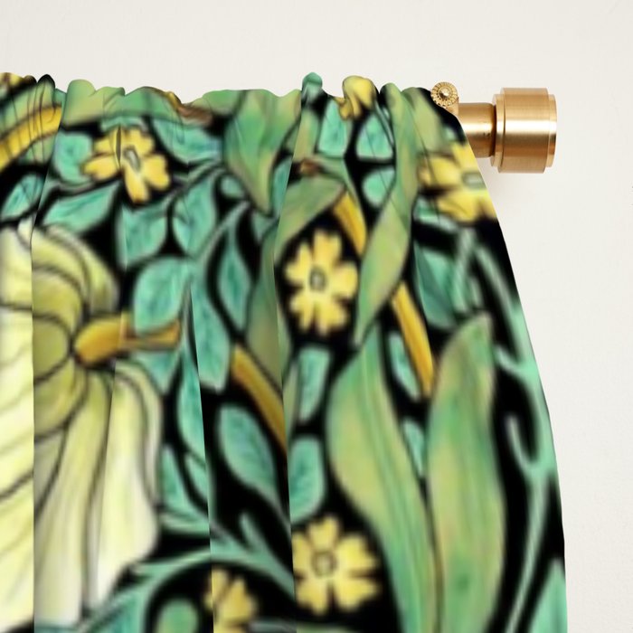 William Morris Pimpernel patterns design  Window Curtain Gallery Image 2