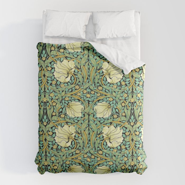 William Morris Pimpernel patterns design  Comforter Gallery Image 1