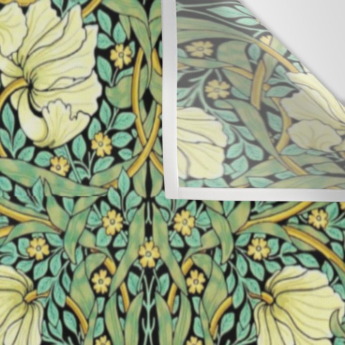 William Morris Pimpernel patterns design  Wall Tapestry Gallery Image 3