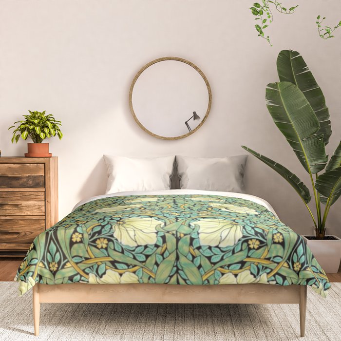 William Morris Pimpernel patterns design  Comforter Gallery Image 3