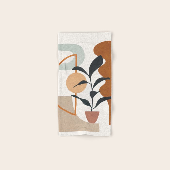 Soft Shapes VI Bath Towel Gallery Image 1