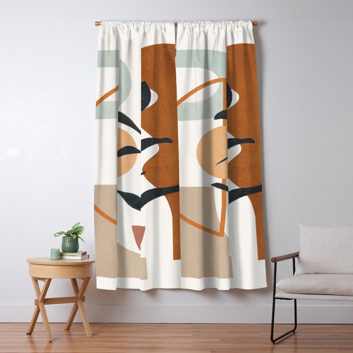 Soft Shapes VI Window Curtain Gallery Image 5