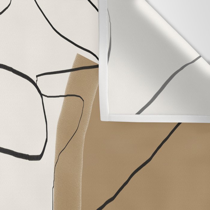 abstract nude 2 Wall Tapestry Gallery Image 3