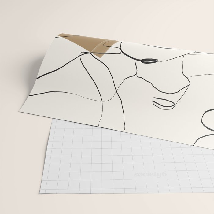 abstract nude 2 Wrapping Paper Gallery Image 2