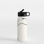 abstract nude 2 Water Bottle Gallery Image 1