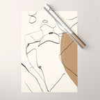 abstract nude 2 Wrapping Paper Gallery Image 1
