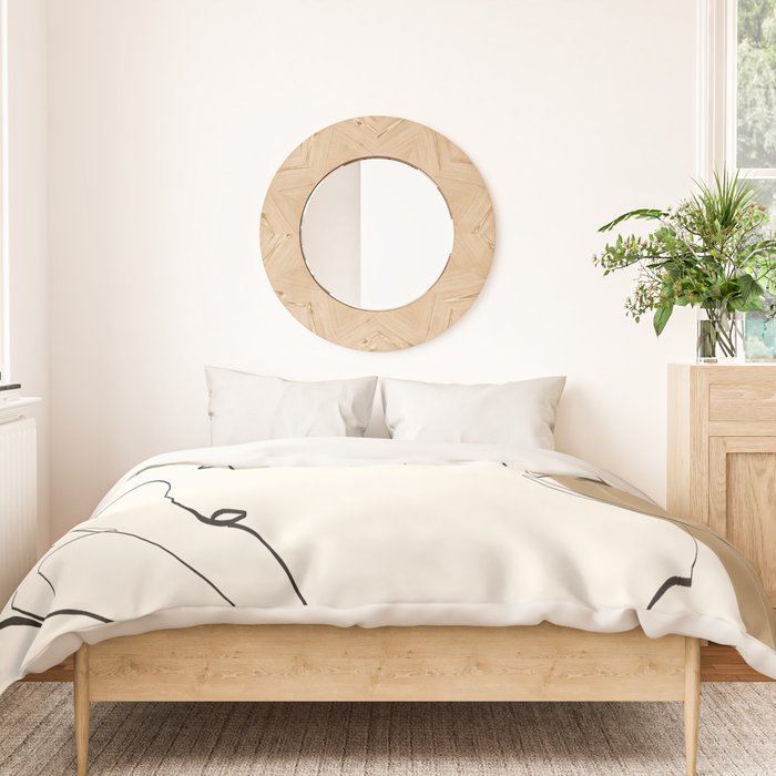 abstract nude 2 Duvet Cover Gallery Image 3