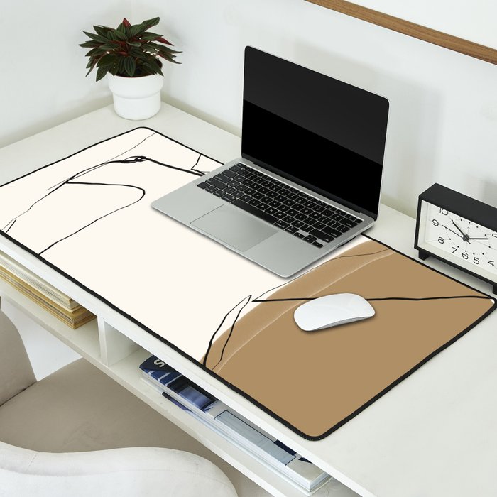 abstract nude 2 Desk Mat Gallery Image 2