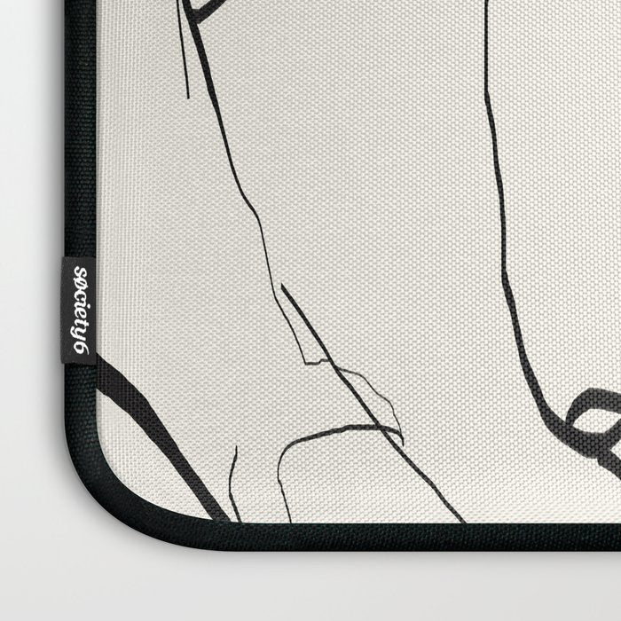 abstract nude 2 Laptop Sleeve Gallery Image 3