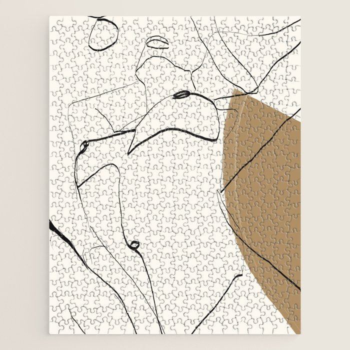 abstract nude 2 Jigsaw Puzzle Gallery Image 1