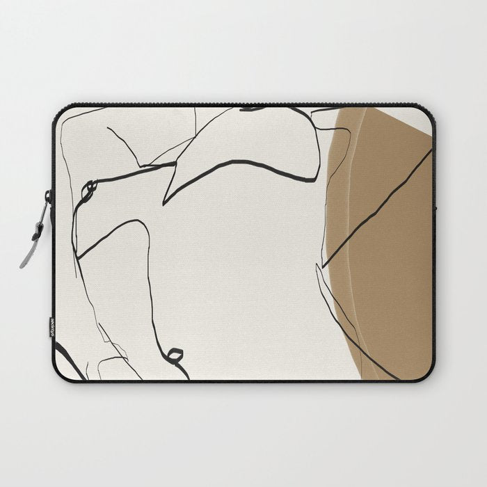 abstract nude 2 Laptop Sleeve Gallery Image 1