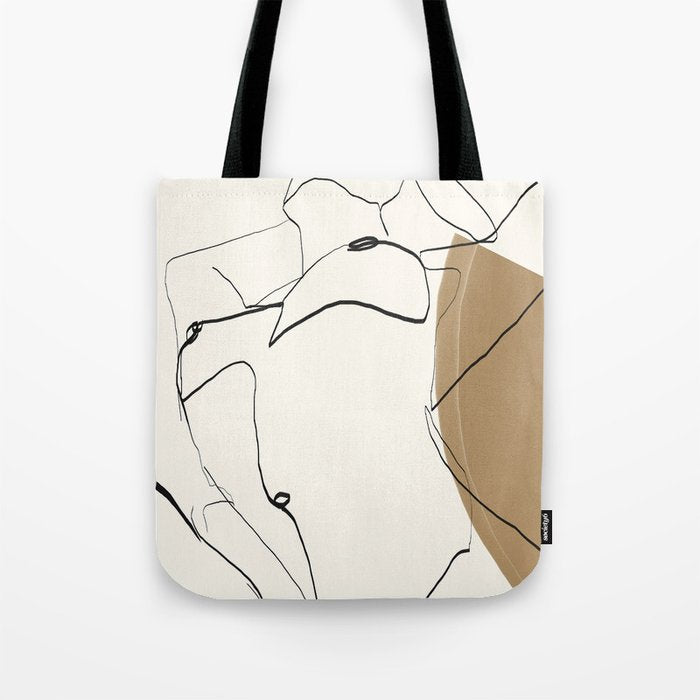 abstract nude 2 Tote Bag Gallery Image 1