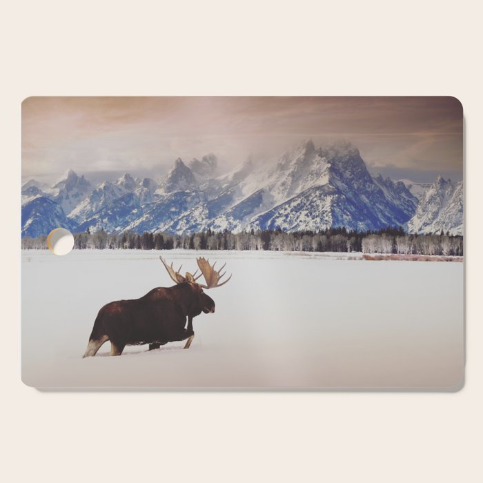 Grand Tetons Wanderer Cutting Board Gallery Image 1