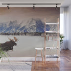 Grand Tetons Wanderer Wall Mural Gallery Image 1