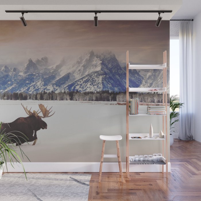 Grand Tetons Wanderer Wall Mural Gallery Image 1