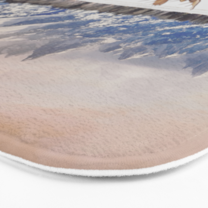 Grand Tetons Wanderer Bath Mat Gallery Image 3