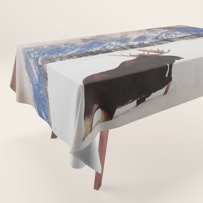 Grand Tetons Wanderer Tablecloth Gallery Image 1