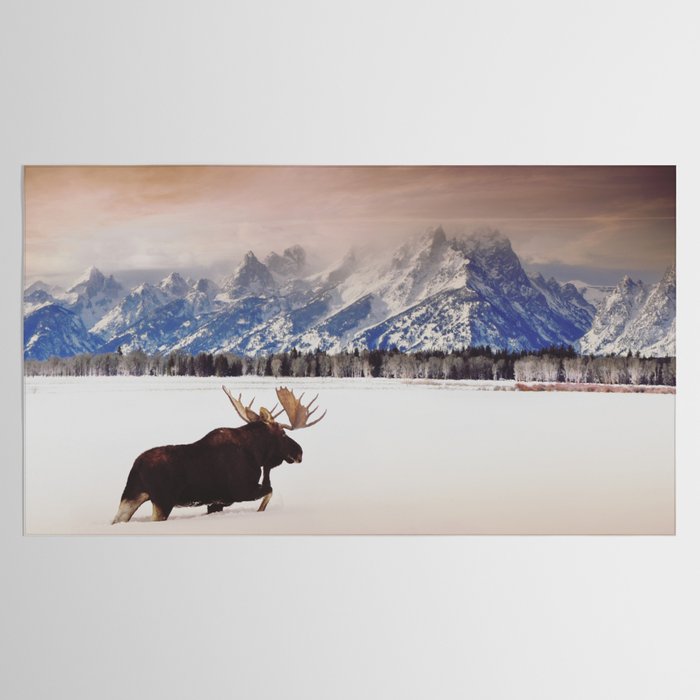 Grand Tetons Wanderer Tablecloth Gallery Image 2