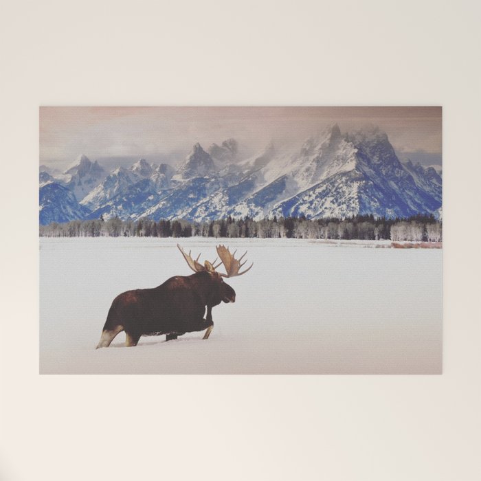 Grand Tetons Wanderer Welcome Mat Gallery Image 1