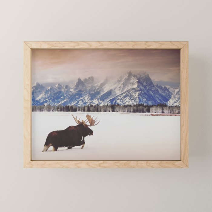 Grand Tetons Wanderer Mini Art Print Gallery Image 1