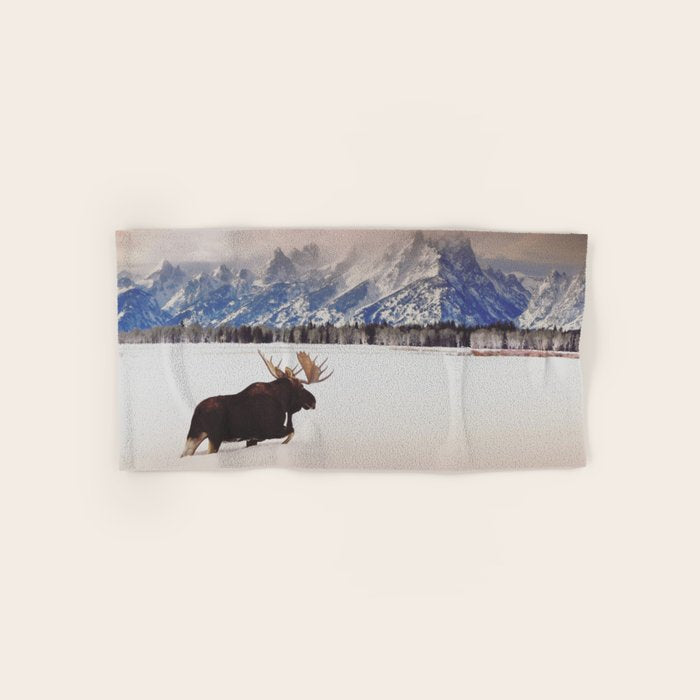 Grand Tetons Wanderer Bath Towel Gallery Image 1